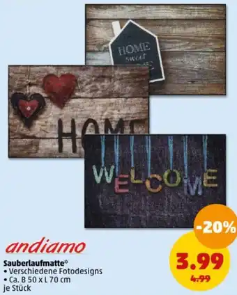 PENNY andiamo Sauberlaufmatte Angebot