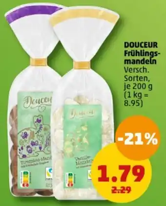 PENNY DOUCEUR Frühlingsmandeln 200 g Angebot