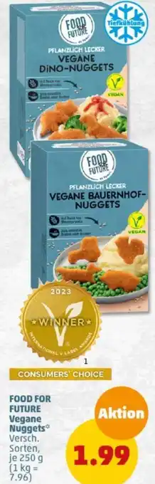 PENNY FOOD FOR FUTURE Vegane Nuggets 250 g Angebot