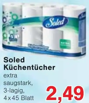 Wiglo Wunderland Soled Küchentücher 4x45 Blatt Angebot