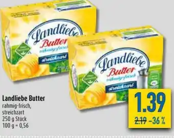 diska Landliebe Butter 250g Angebot