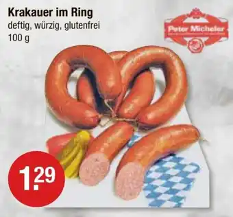 V Markt Krakauer im Ring 100 g Angebot