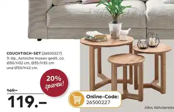 Möbel Buss COUCHTISCH-SET Angebot