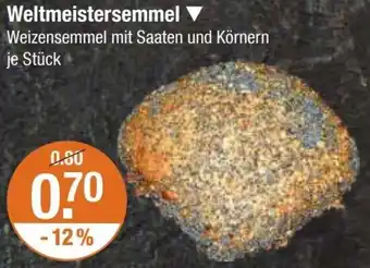 V Markt Weltmeistersemmel Angebot