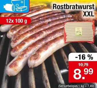 Zimmermann Rostbratwurst XXL 12x100 g Angebot