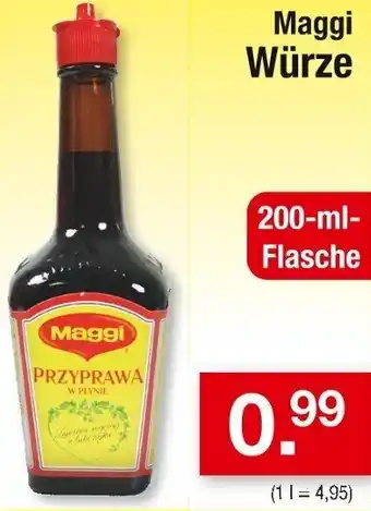 Zimmermann Maggi Würze 200 ml Flasche Angebot