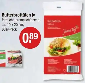 V Markt Jeden Tag Butterbrottüten Angebot