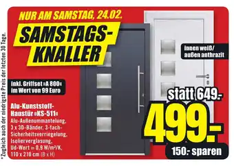 B1 Discount Baumarkt Alu-Kunststoff-Haustür »KS-511« Angebot