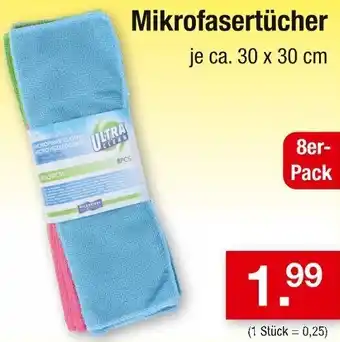 Zimmermann Mikrofasertücher 8er Pack Angebot