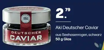 Handelshof Aki Deutscher Caviar aus Seehasenrogen, schwarz 50 g Glas Angebot