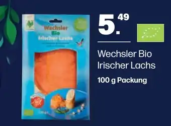 Handelshof Wechsler Bio Irischer Lachs 100 g Packung Angebot