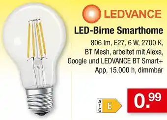 Zimmermann LEDVANCE LED-Birne Smarthome Angebot