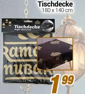 CENTERSHOP Tischdecke 180 x 140 cm Angebot