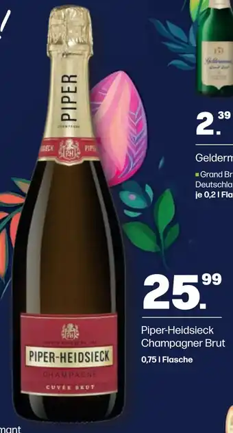 Handelshof Piper-Heidsieck Champagner Brut 0,75 I Flasche Angebot