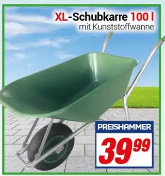 CENTERSHOP XL-Schubkarre 100 L Angebot