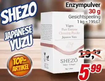 CENTERSHOP SHEZO JAPANESE YUZU Enzympulver 30 g Angebot