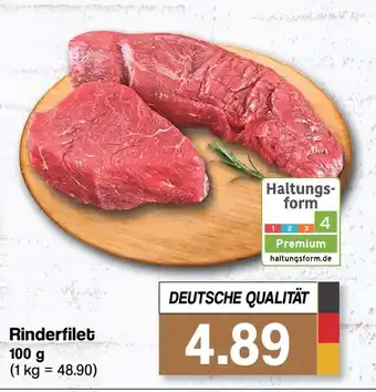 Famila Nord West Rinderfilet 100 g Angebot