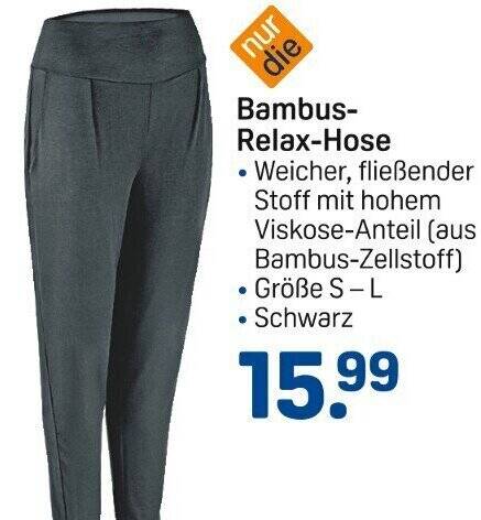 nur die Bambus Relax Hose Angebot bei Rossmann