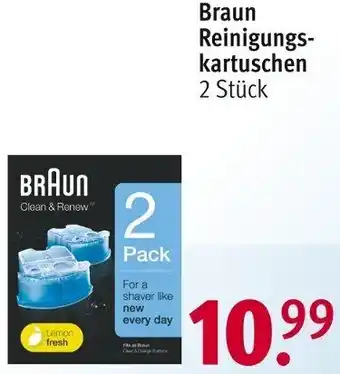 Rossmann Braun Reinigungskartuschen 2 Stück Angebot