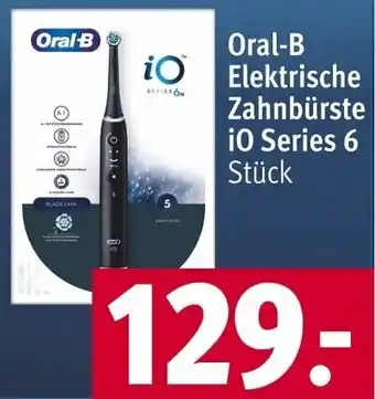 Rossmann Oral-B Elektrische Zahnbürste i0 Series 6 Angebot