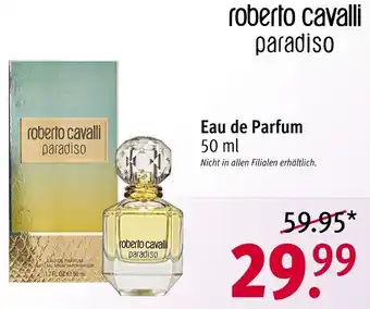 Rossmann roberto cavalli paradiso Eau de Parfum 50 ml Angebot