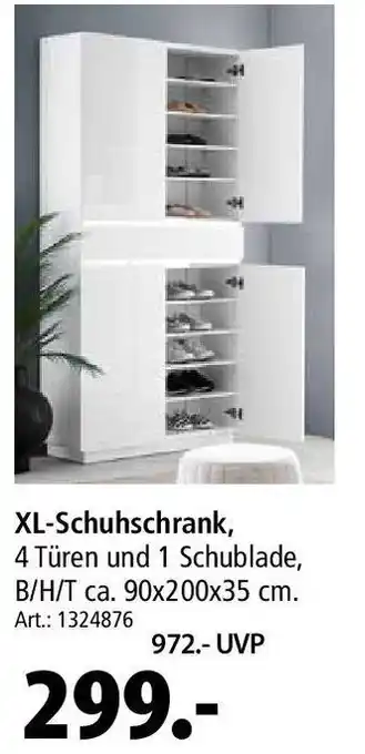 Zurbrüggen Xora XL-Schuhschrank Angebot