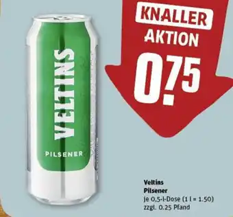 REWE Veltins Pilsener 0,5l Dose Angebot