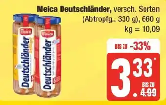 Edeka Meica Deutschländer 660g Angebot