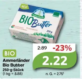 Famila Nord West Ammerländer Bio Butter 250-g-Stück Angebot