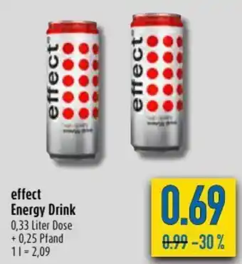 diska Effect Energy Drink 0,33 L Angebot