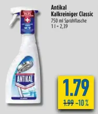 diska Antikal Kalkreiniger Classic 750ml Angebot