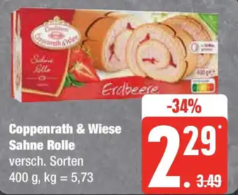 Edeka Coppenrath & Wiese Sahne Rolle 400 g Angebot