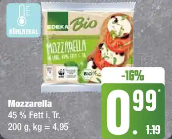 Edeka Mozzarella 200 g Angebot