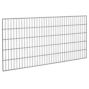 toom Baumarkt Einstabmattenzaun 'Arne' anthrazitfarben 200 x 100 cm Angebot