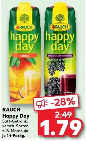 Kaufland RAUCH happy Day 1 l Packg. Angebot