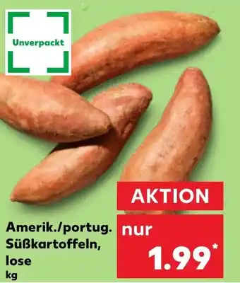 Kaufland Amerik./portug. Süßkartoffeln, lose Angebot