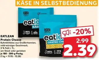 Kaufland EATLEAN Protein Cheese 180-200 g Packg. Angebot