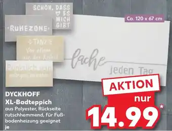 Kaufland DYCKHOFF XL-Badteppich Angebot