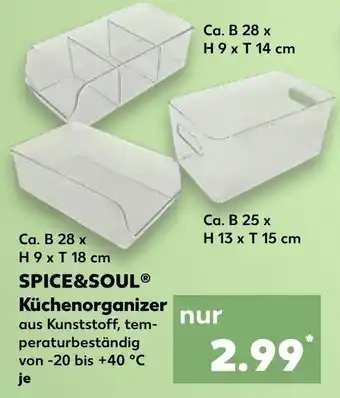 Kaufland SPICE&SOUL Küchenorganizer Angebot