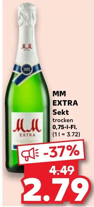 Kaufland MM Sekt trocken 0,75-l-Fl. Angebot