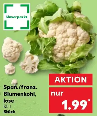 Kaufland Span./franz. Blumenkohl, lose Angebot