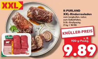 Kaufland K-PURLAND XXL-Rinderrouladen 900 g Packg. Angebot