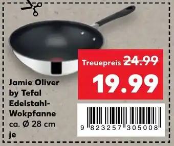 Kaufland Jamie Oliver by Tefal Edelstahl Wokpfanne Angebot