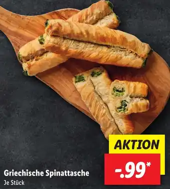 Lidl Griechische Spinattasche Angebot