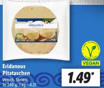 Lidl Eridanous Pitataschen 240 g Angebot