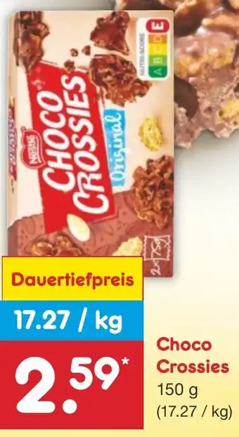 Netto Marken-Discount Choco Crossies 150 g Angebot