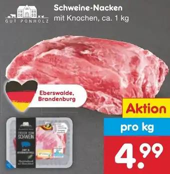 Netto Marken-Discount GUT PONHOLZ Schweine-Nacken ca. 1 kg Angebot