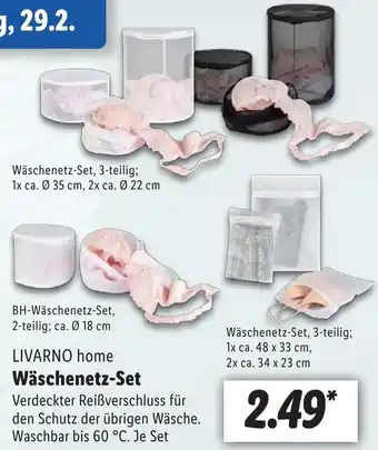 Lidl LIVARNO home Wäschenetz-Set Angebot