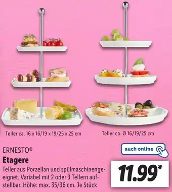 Lidl ERNESTO Etagere Angebot