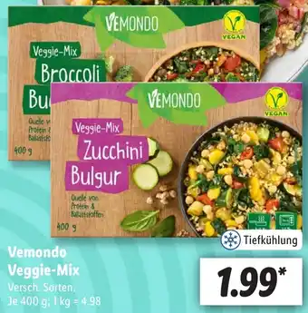 Lidl Vemondo Veggie-Mix 400 g Angebot